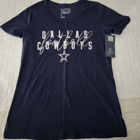 NWT! Navy Dallas Cowboys Tshirt - M - Picture 3 of 4